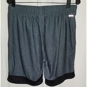 Mens Size‎ Med 32/34 Gray/Black Athletic Shorts Elastic Waistband Driworks